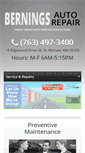 Mobile Screenshot of berningsautorepair.com
